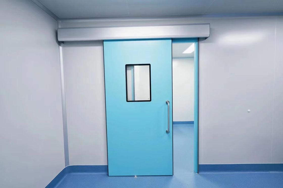 Porte 1.0mm de théâtre d'opération d'alliage d'aluminium de porte d'hôpital d'acier inoxydable d'ICU