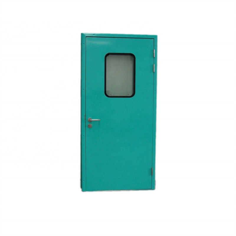 Oscillation simple de porte de pièce propre d'acier inoxydable de porte coulissante d'hôpital de SUS304 ICU