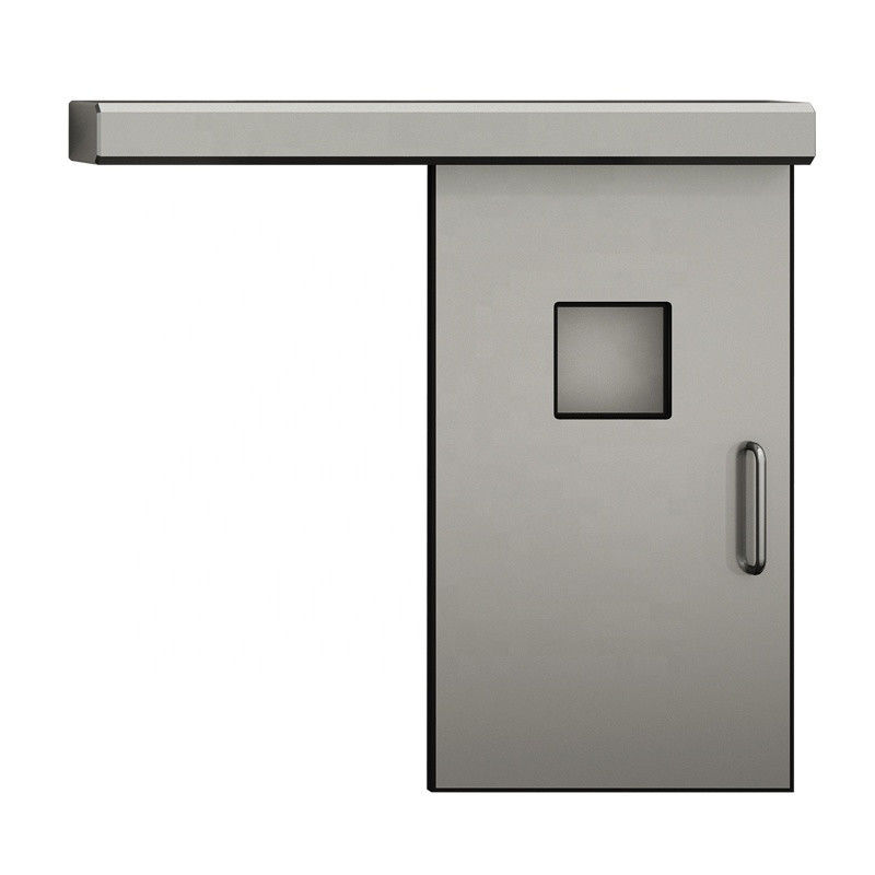 Porte médicale en acier de pièce propre de portes de Grey Laboratory Clean Room Sliding