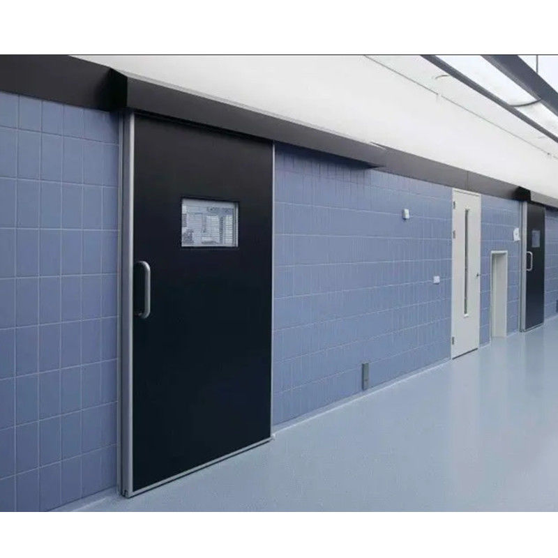 Oscillation simple de porte de pièce propre d'acier inoxydable de porte coulissante d'hôpital de SUS304 ICU