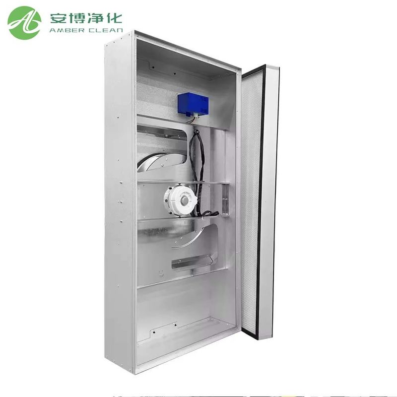 Unités de filtrage de ventilateur de salle blanche de 500 m3/h et 210 Pa, de taille extérieure 575*575*230 mm