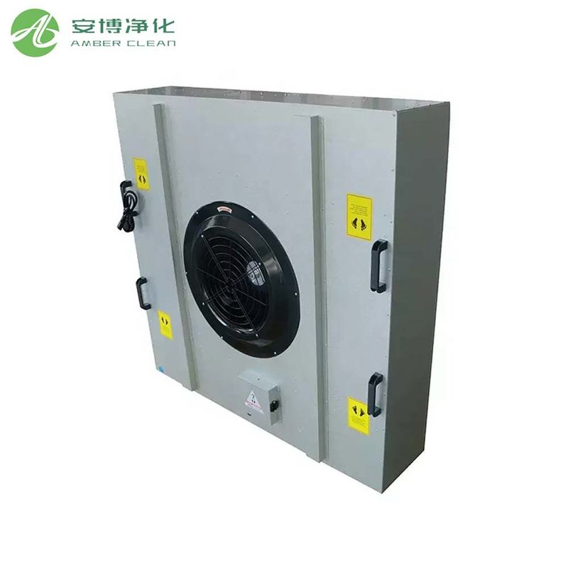 Unité de filtre à ventilateur FFU en acier galvanisé de taille personnalisée avec filtre HEPA