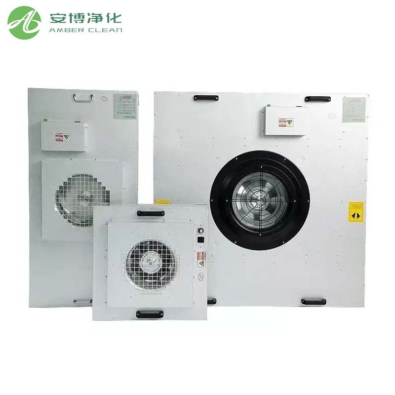 Unité de filtre à ventilateur AC 380V/50HZ en acier galvanisé avec filtre HEPA