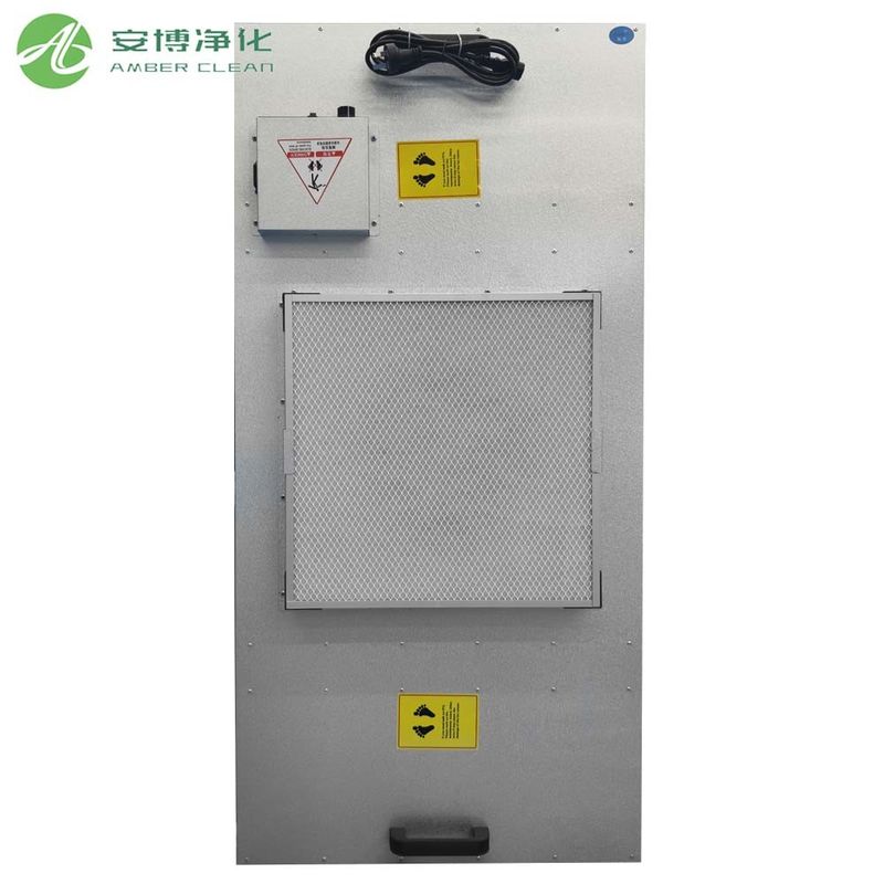 Unité de filtre à ventilateur FFU en acier galvanisé de taille personnalisée avec filtre HEPA