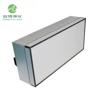 Filtre pour ventilateur en tôle d'acier galvanisé AMBER 6 pouces HEPA FFU Taille 600*1200*285mm
