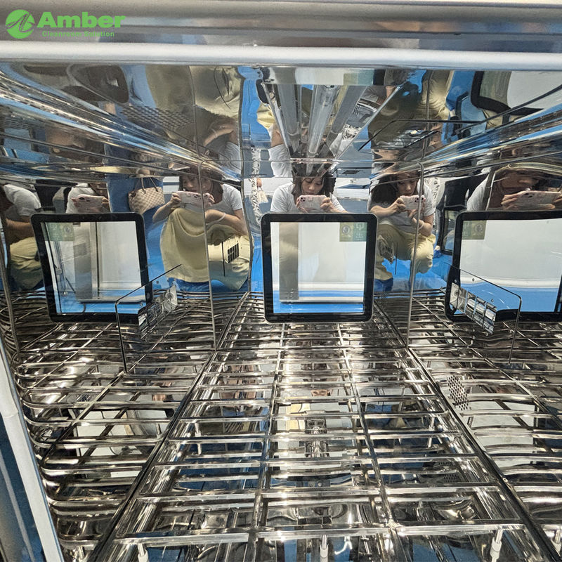 Boîte de décharge lumineuse au xénon en acier inoxydable pour animaux biomédicaux