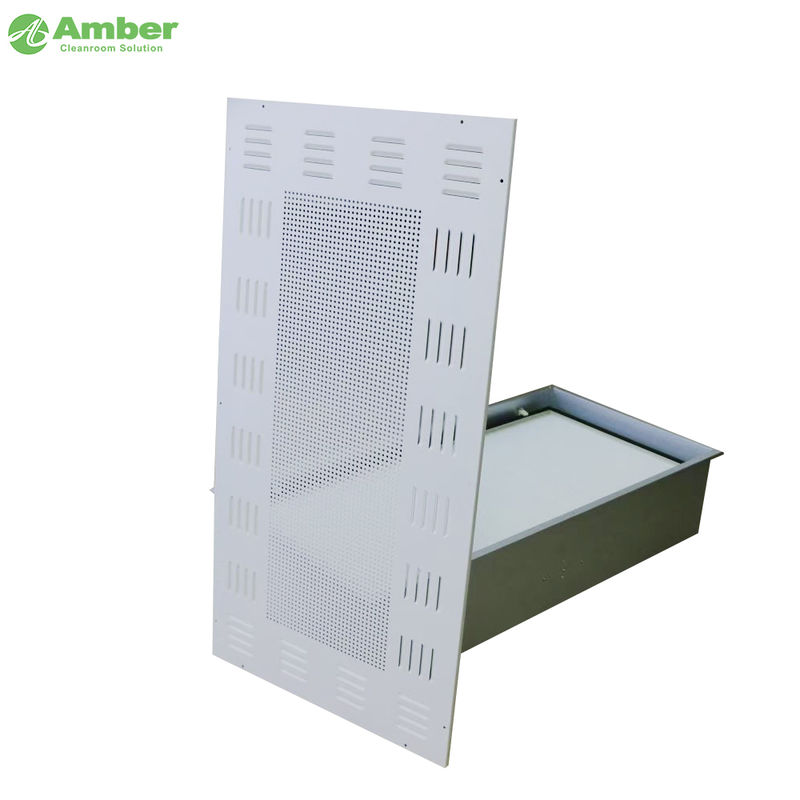 AMBER Classe 100 99,99%@0,3 μM H13 HEPA FFU avec conception détachable inférieure