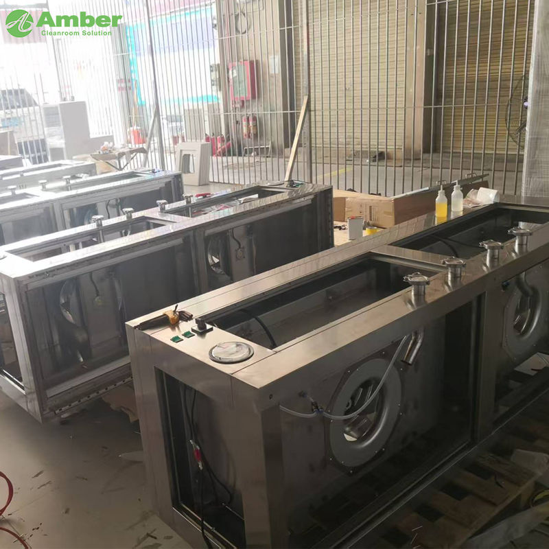 SUS304 H14 Filtre 99,9995% 0,3 μm Capot à débit laminaire de classe 100 pour laboratoire