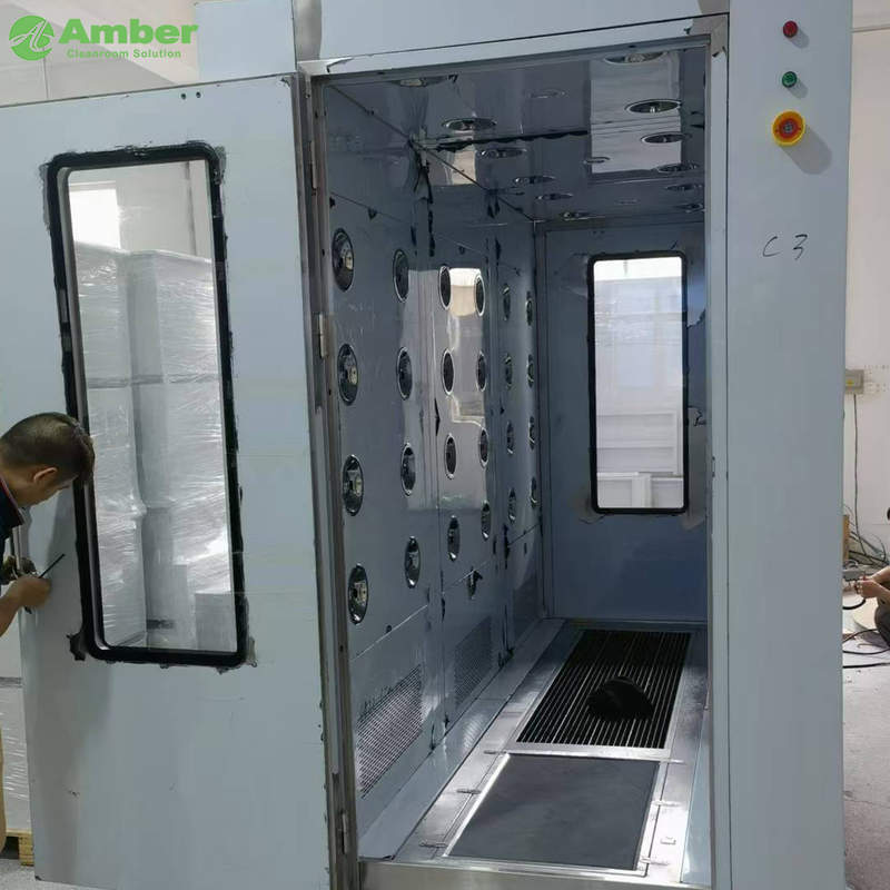 La douche à air avec machine de nettoyage à semelle pour l'hôpital peut prolonger la durée de vie du filtre