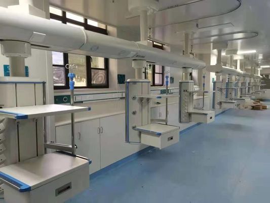 Capacité de charge médicale du bras 160kg du pendant 750mm de plafond montée par plafond