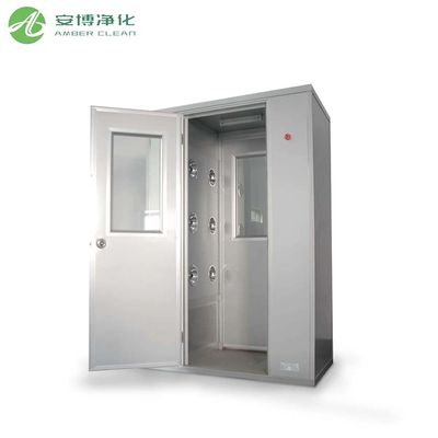 Salle de douche à air anti-corrosion à verrouillage électronique personnalisé pour l'industrie chimique