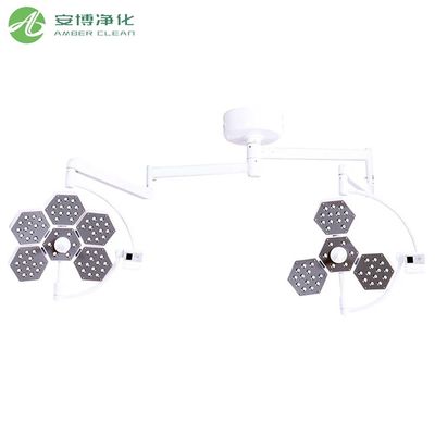 Lumière sans ombre chirurgicale à LED certifiée ISO 200 000 lux Éclairage médical Multispécialité Ajustement de la température des couleurs